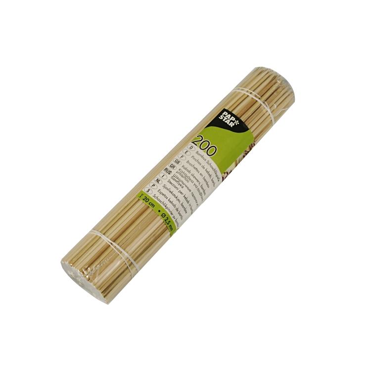 Papstar Bambuszahnstocher, 250 Stk., natur