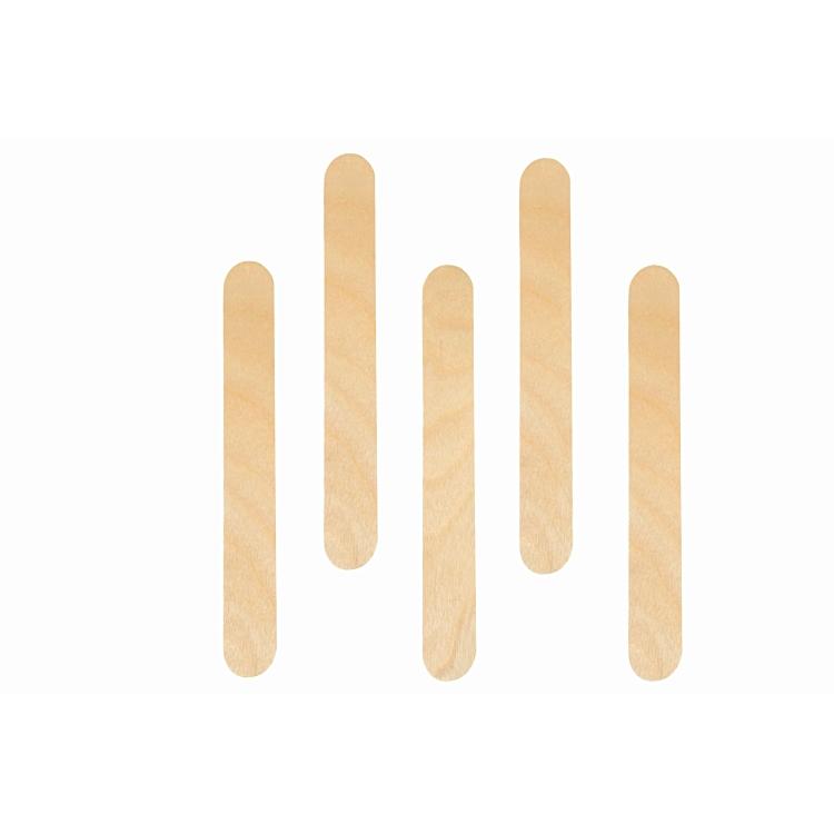 Papstar Cocktailstäbchen – 15 cm, Holz, Natur, 100 Stk.