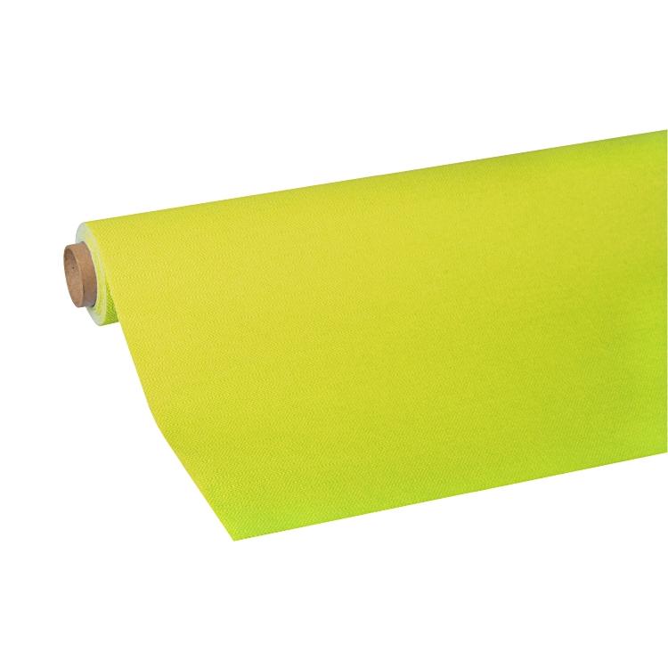 Papstar Tischdecke auf Rolle – 118 cm×25 m, Papier, Limette, Royal