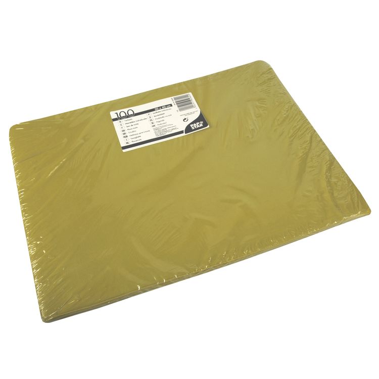 Papstar Tischset – Papier, olivgrün, 40 × 30 cm – 100 Stk.