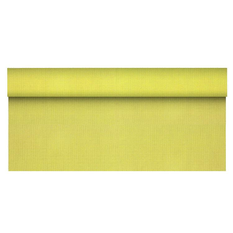 Papstar Tischdecke auf Rolle – 118 cm×25 m, PP-Vlies, Limette, Soft Selection Plus