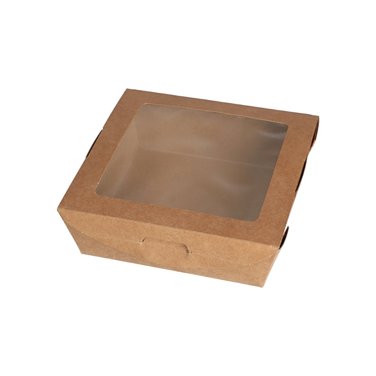 Papstar Schale PURE, Papier/Karton, quadratisch – 650 ml, 140 × 140 × 45 mm, braun – FSC – 40 Stk.