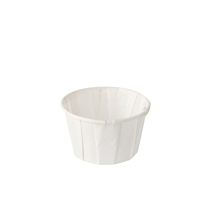 Papstar Dressingbecher pure, Papier/Karton – 0,5 dl, weiss – 250 Stk.