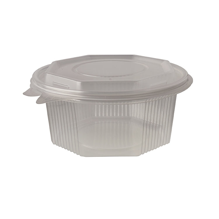 Papstar Verpackungsbecher, PP achteckig – 5,0 dl – transparent – 50 Stk.