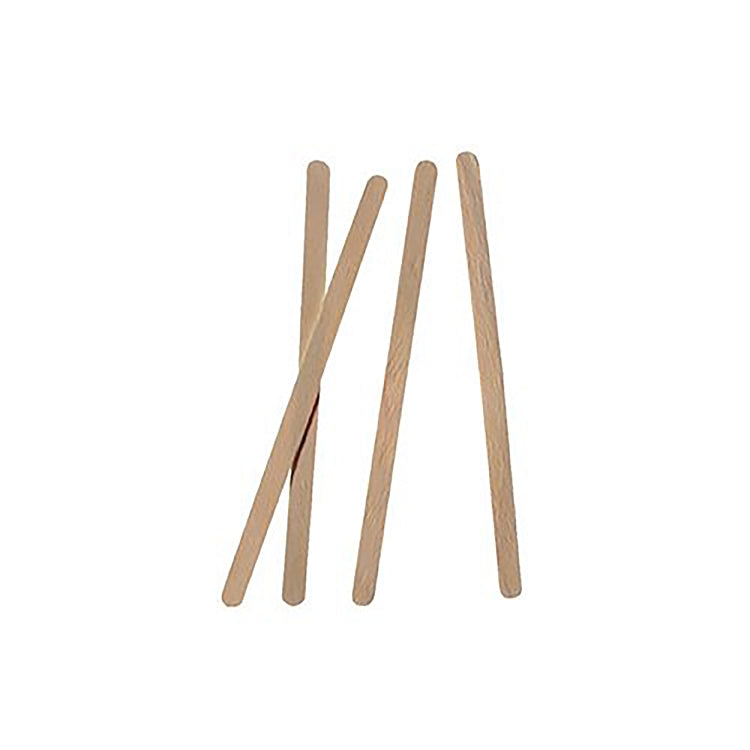 Papstar Rührstäbchen pure, Holz (Birke), 11 cm – kompostierbar – 1000 Stk.