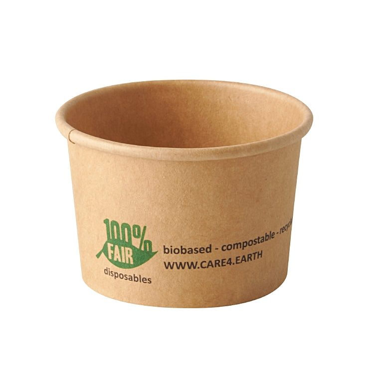 Papstar Portionsbecher Papier/Karton, 45 ml – braun – FSC – 50 Stk.