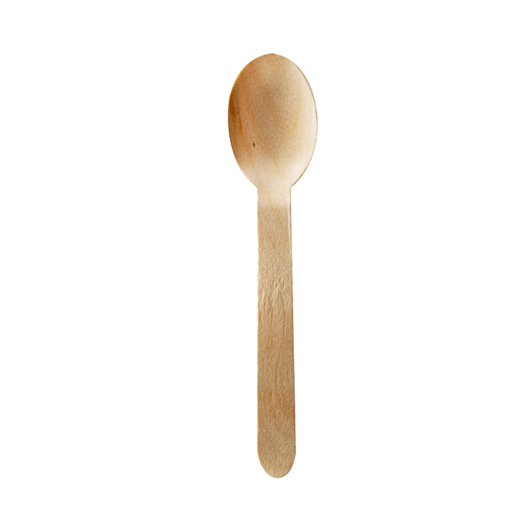 Papstar Holz-Suppenlöffel pure, 16 cm – 50 Stk.