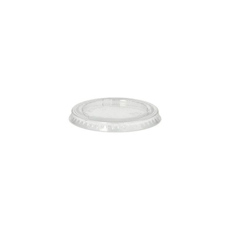 Papstar Deckel PLA für Portionsbecher, Ø 6 cm – für PAP87993, PAP87994, PAP87995 – 50 Stk.