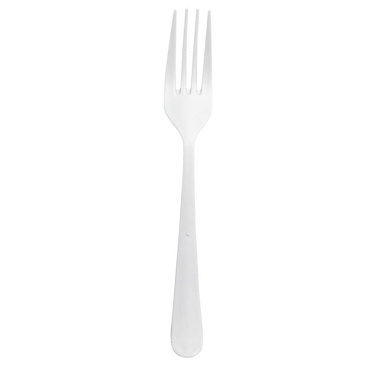 Papstar CIRCULWARE Mehrweg-Gabeln – 200 Stk., 19 cm, Polypropylen, Weiss, 100 % recyclebar