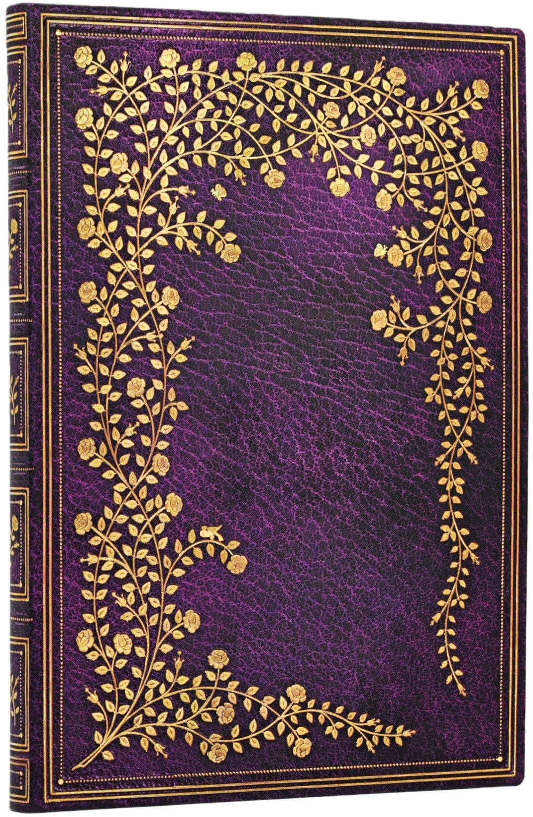 Paperblanks Notizbuch – Midi – 88 Blatt – Gebunden, Säurefreies Papier, Kapitalband – New York Rose, FSC