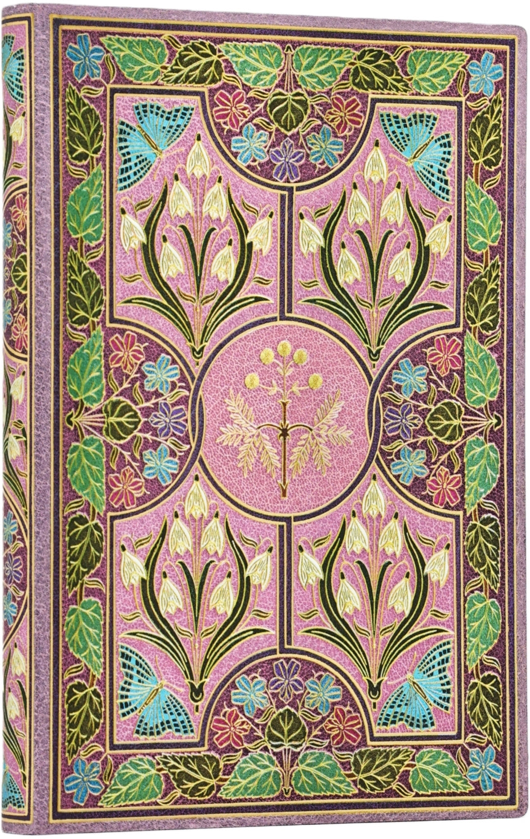 Paperblanks Notizbuch – Mini – Liniert – 104 Blatt – Gebunden, Kapitalband, Recycling-Einband, FSC