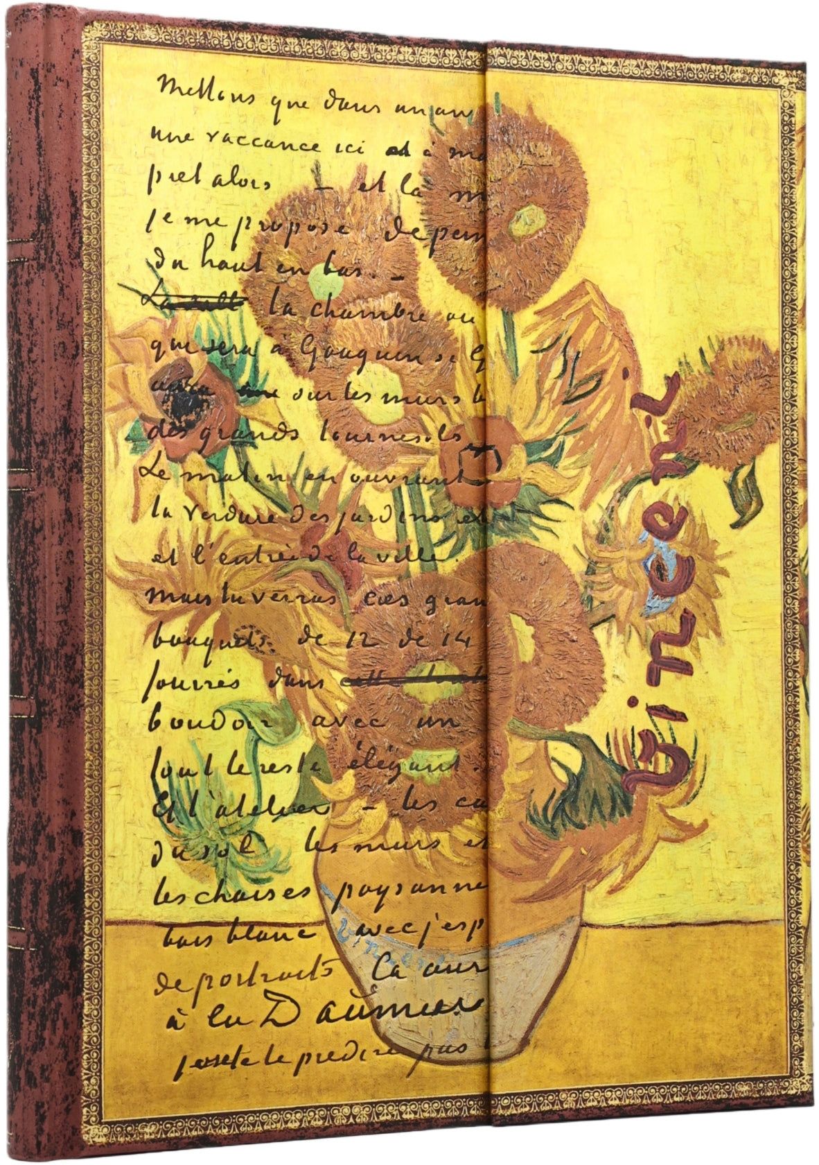 Paperblanks Faszinierende Handschriften Notizbuch – Format nicht angegeben – blanko – 72 Blatt – gebunden, FSC