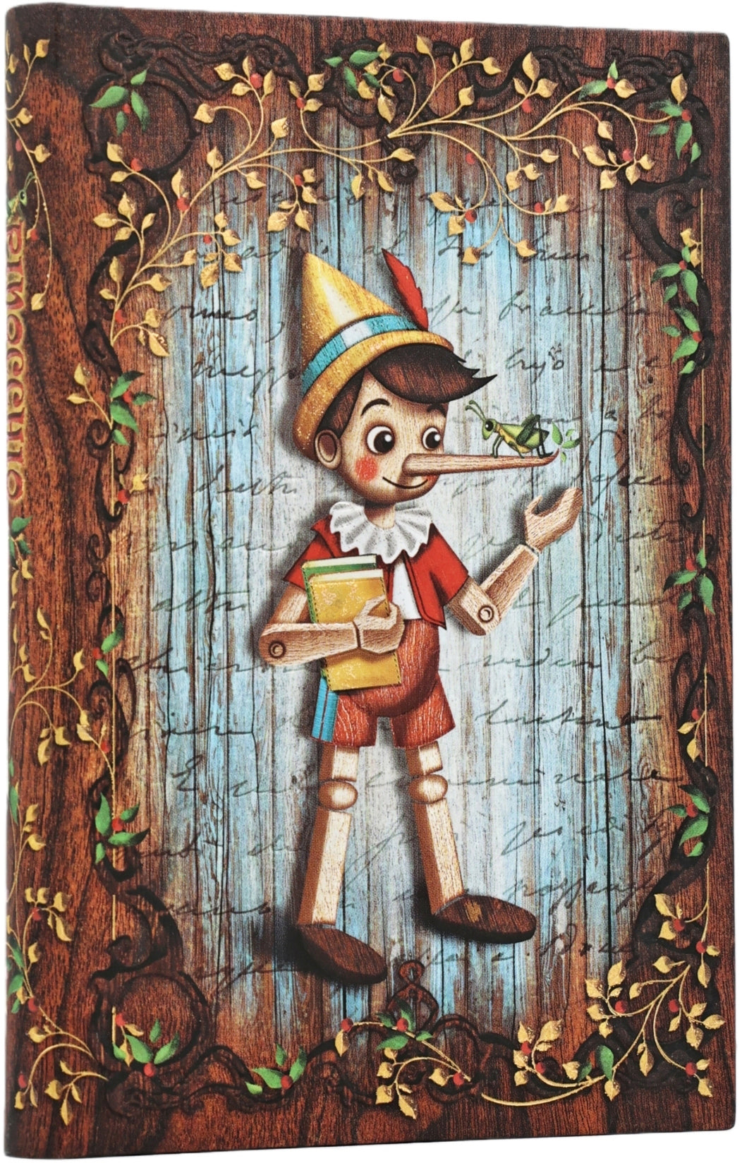 Paperblanks Pinocchio Notizbuch – Mini – Liniert – 88 Blatt – Gebunden, Säurefreies Papier, FSC