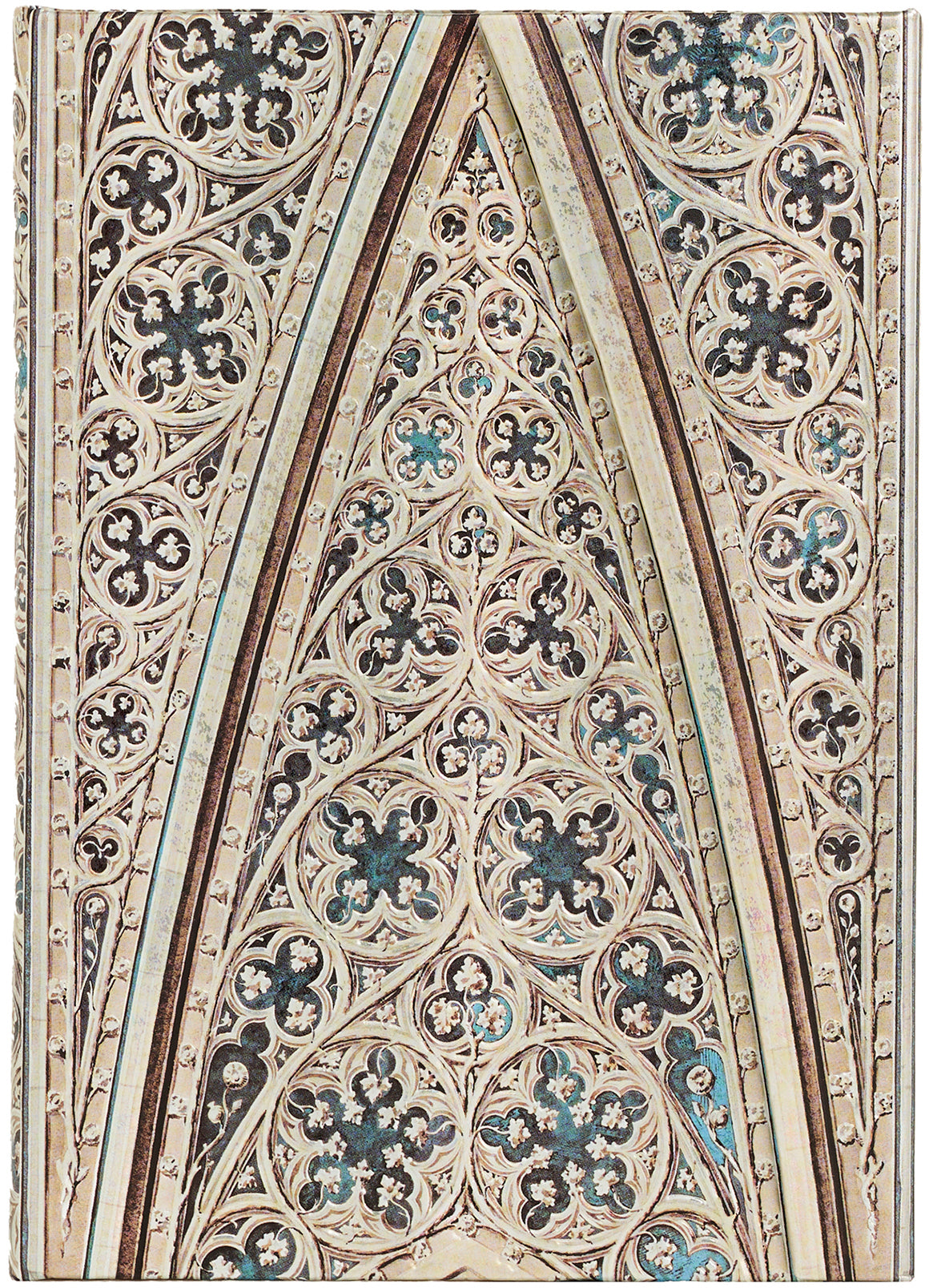 Paperblanks Notizbuch – Midi – Fadenheftung, Recycling-Einbandklappen, säurefrei, mehrfarbig, FSC