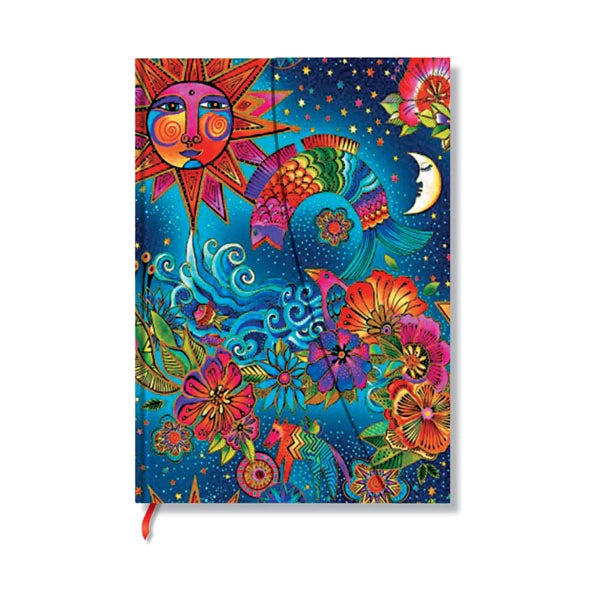 Paperblanks Himmlisches Magie Notizbuch – 133 × 210 mm – liniert – 144 Seiten – Hardcover