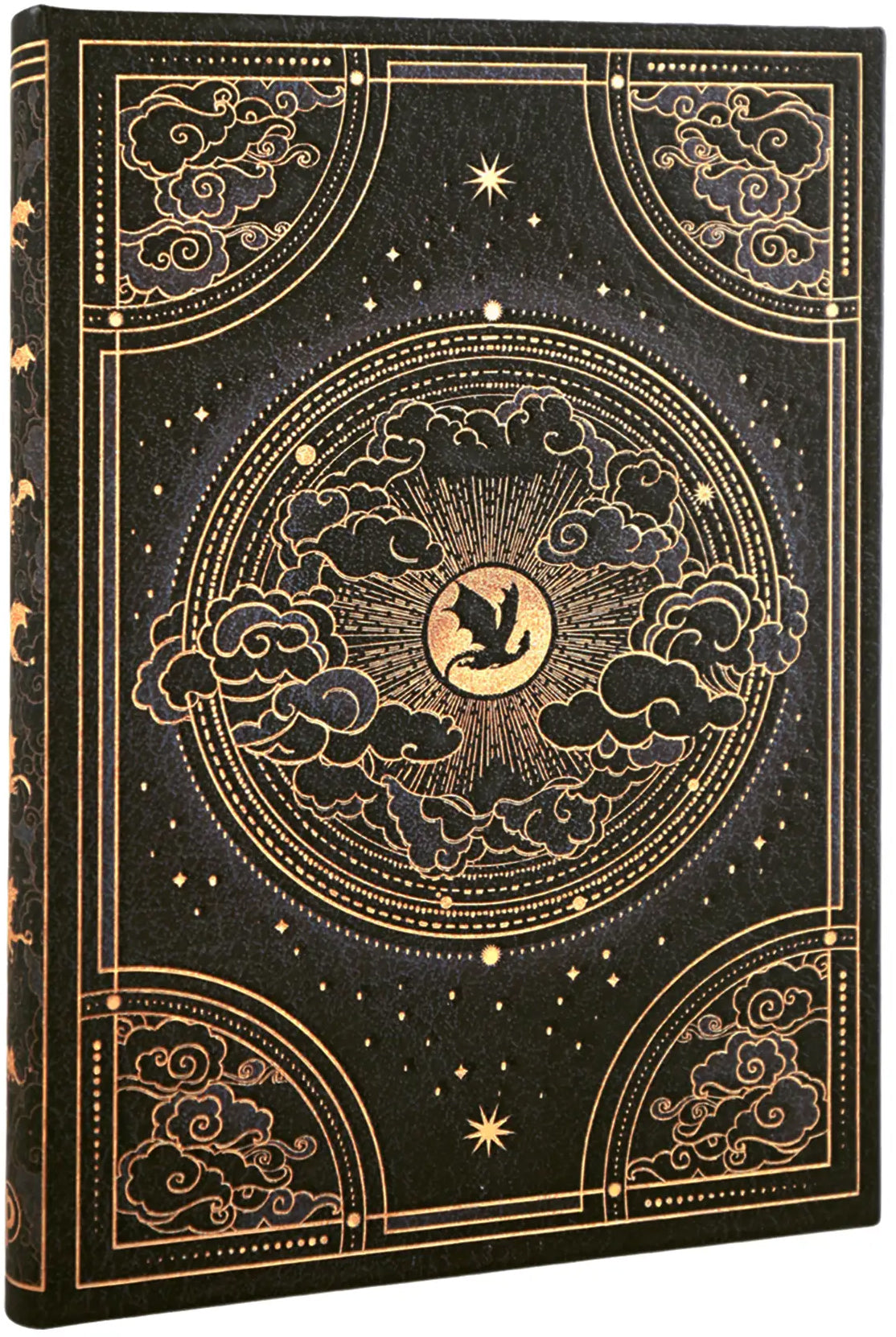 Paperblanks Notizbuch – 130 × 200 mm – liniert – 144 Seiten – Hardcover, Elastikband, Fadenheftung