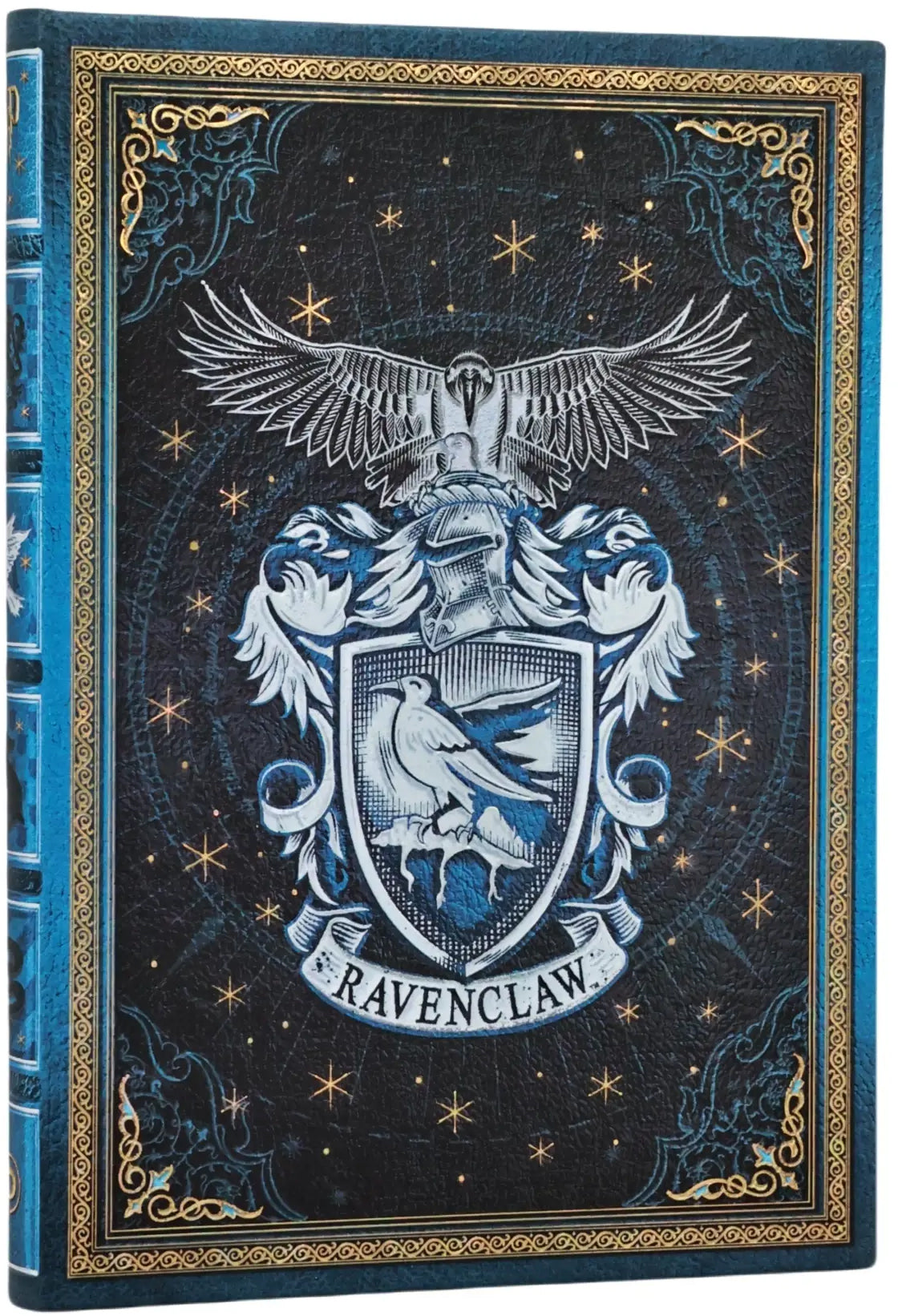 Paperblanks Notizbuch – 130 × 200 mm – liniert – 144 Seiten – Hardcover, Elastikband – Ravenclaw