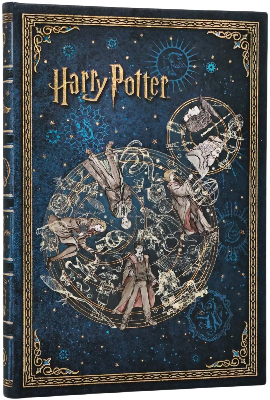 Paperblanks Notizbuch – 130 × 200 mm – Liniert – 144 Seiten – Hardcover, Elastikband, Fadenheftung