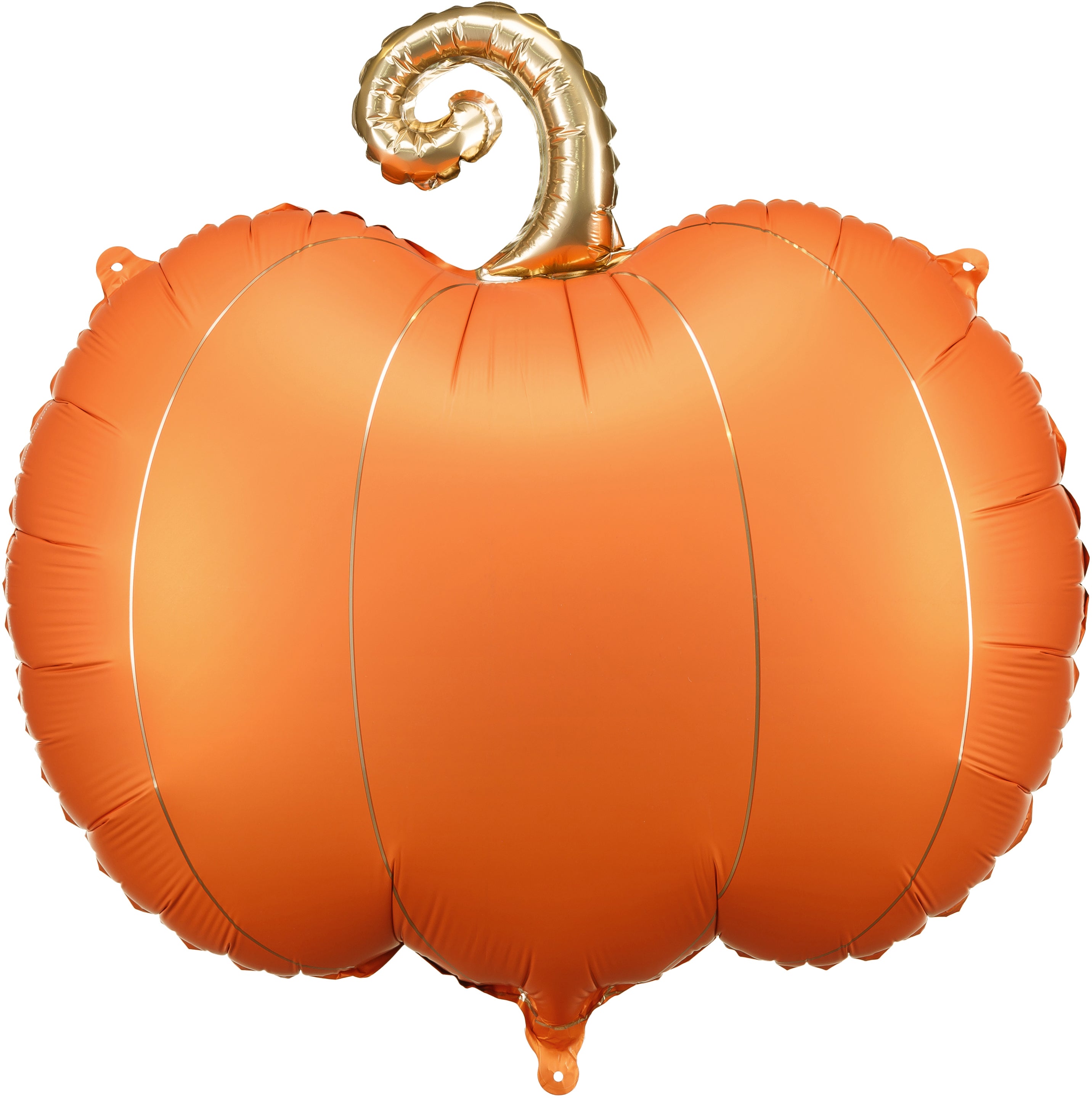 Partydeco Folienballon Kürbis – 62 × 59 cm – Folie