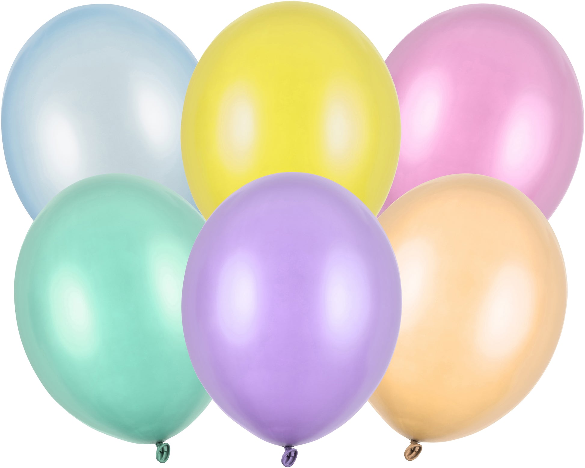 PartyDeco Luftballons – mehrfarbig – Ø 27 cm – Latex – 100 Stk