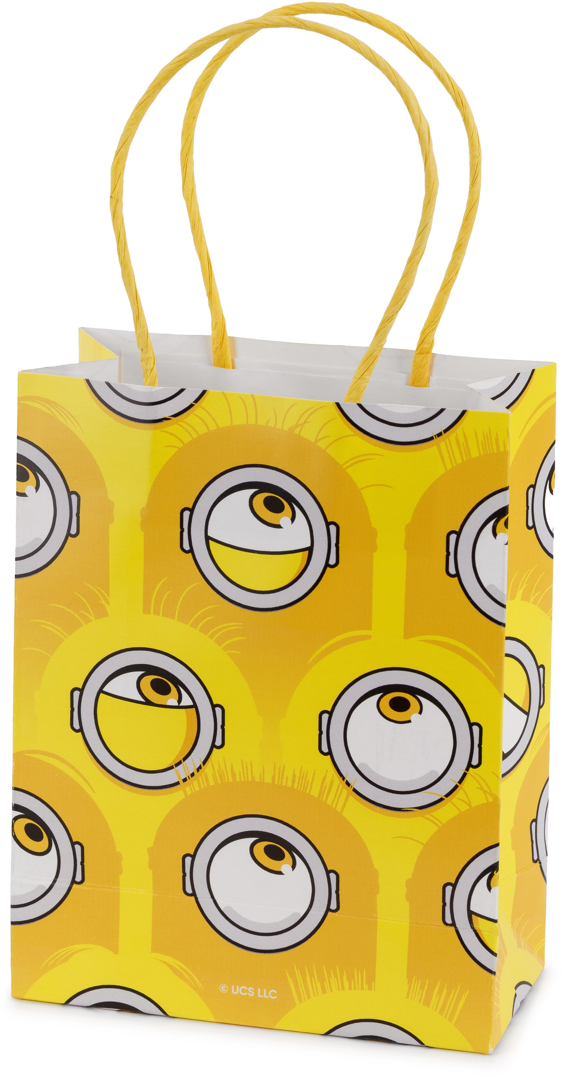 Partydeco Geschenktasche Minions, Papier – 125 × 250 × 20 mm