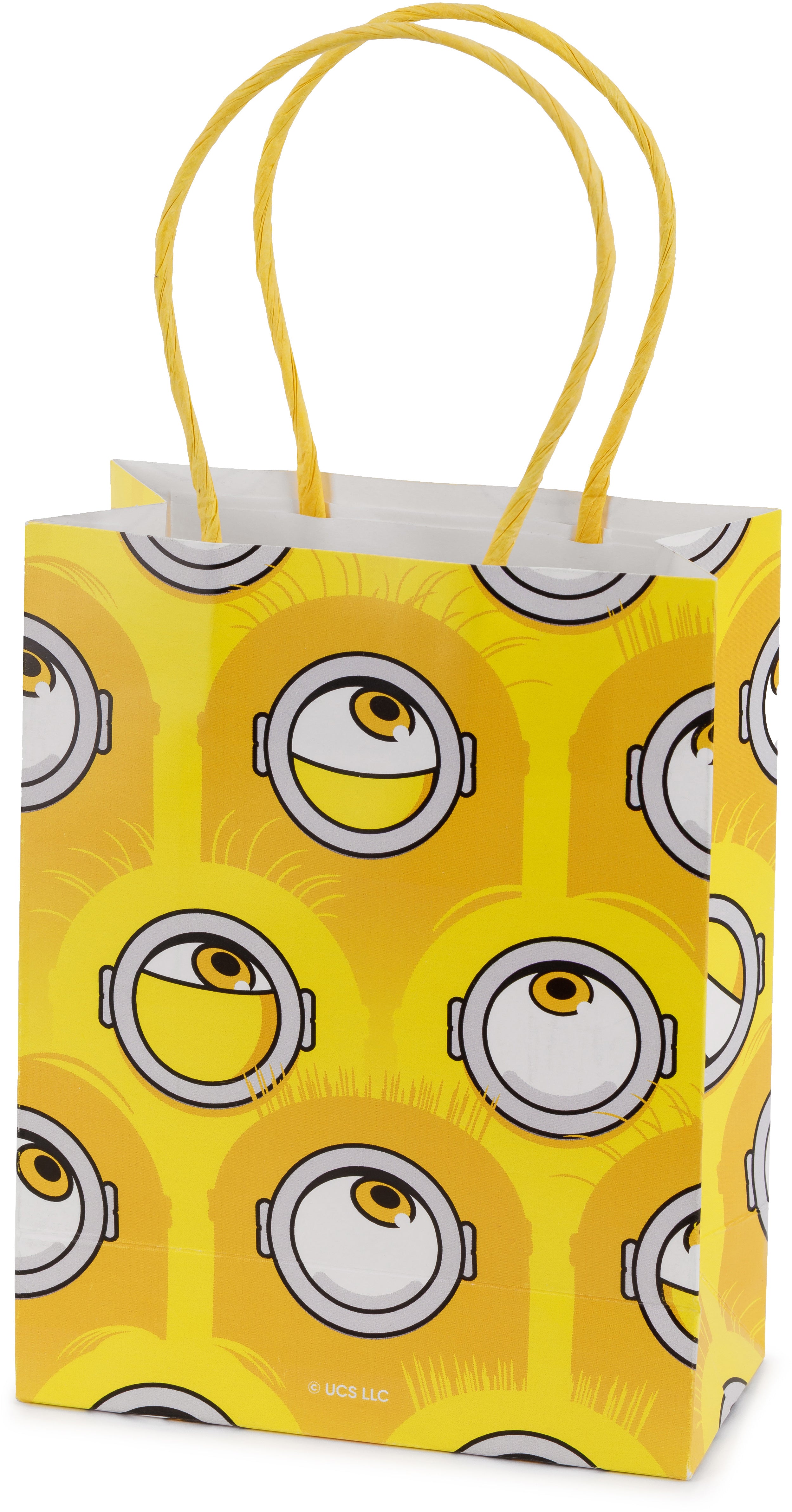 Partydeco Geschenktasche Minions, Papier – 125 × 250 × 20 mm