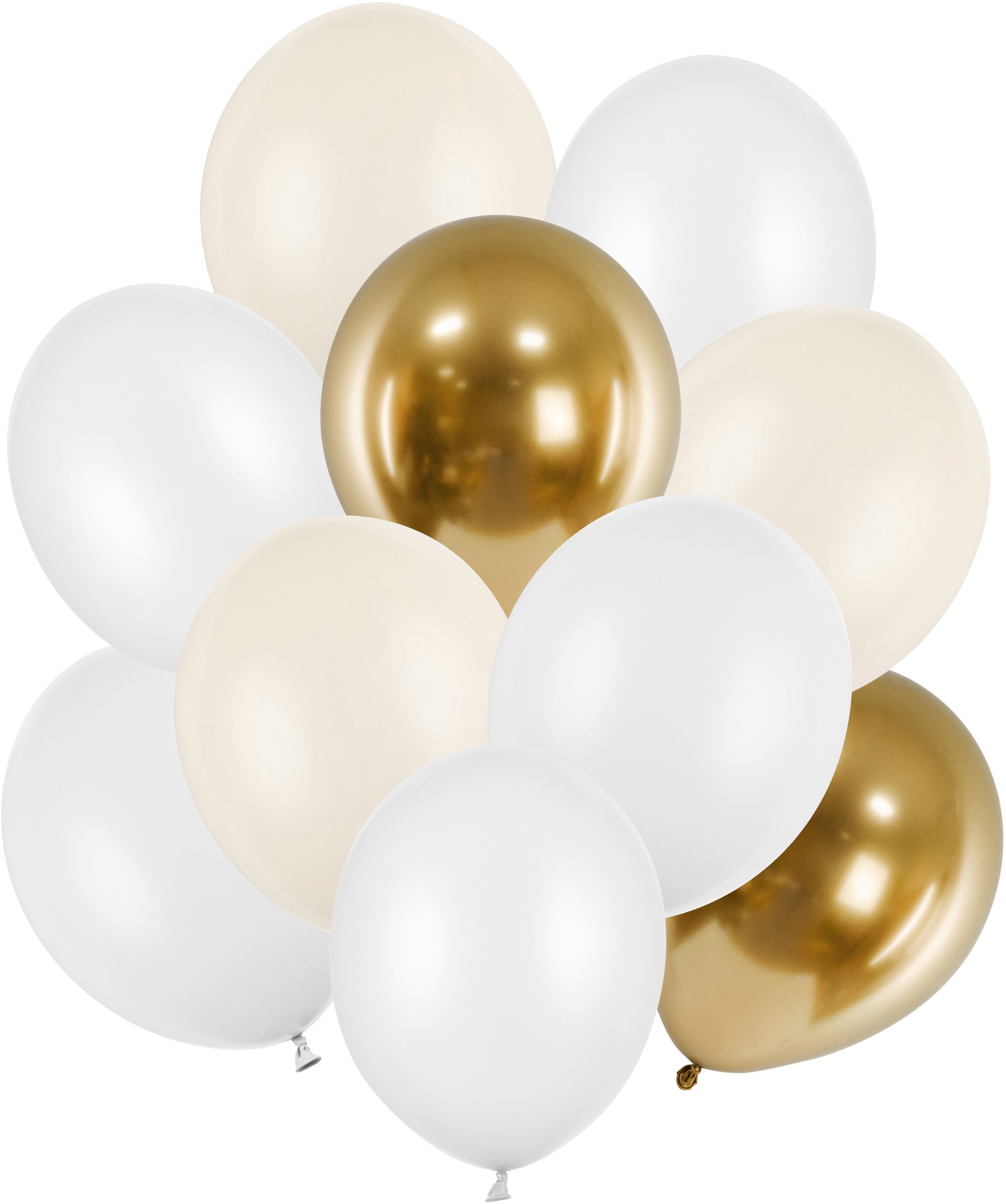 PartyDeco Luftballons – mehrfarbig – Ø 30 cm – Latex – 10 Stk