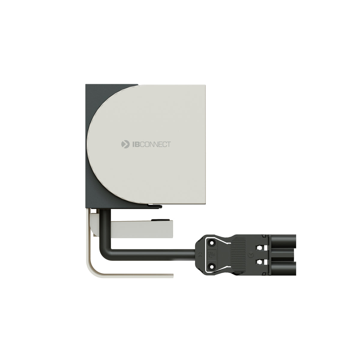 Max hauri connect PRISMA Einbausteckdosenleiste, 1×T13, 1×USB-C PD 60 W, Einbau (1–30 mm), 3 m – weiss