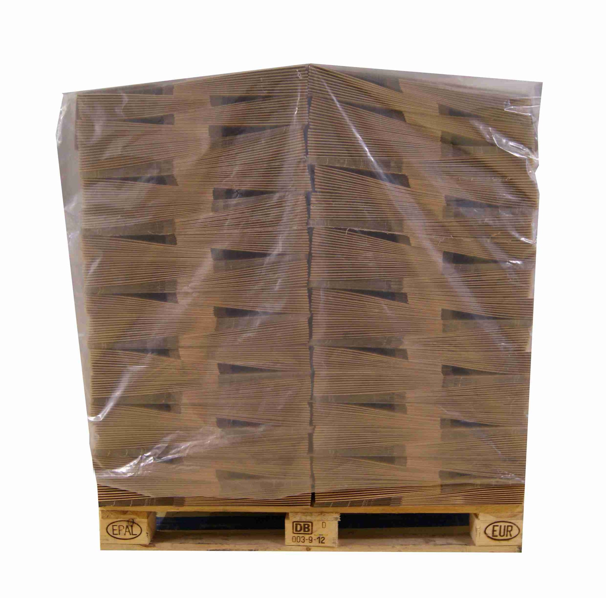 Model Paletten-Schrumpfhaube – 100 µm – 1'250 × 850 × 1'900 mm – 1 Stk., ab 50 Stk.