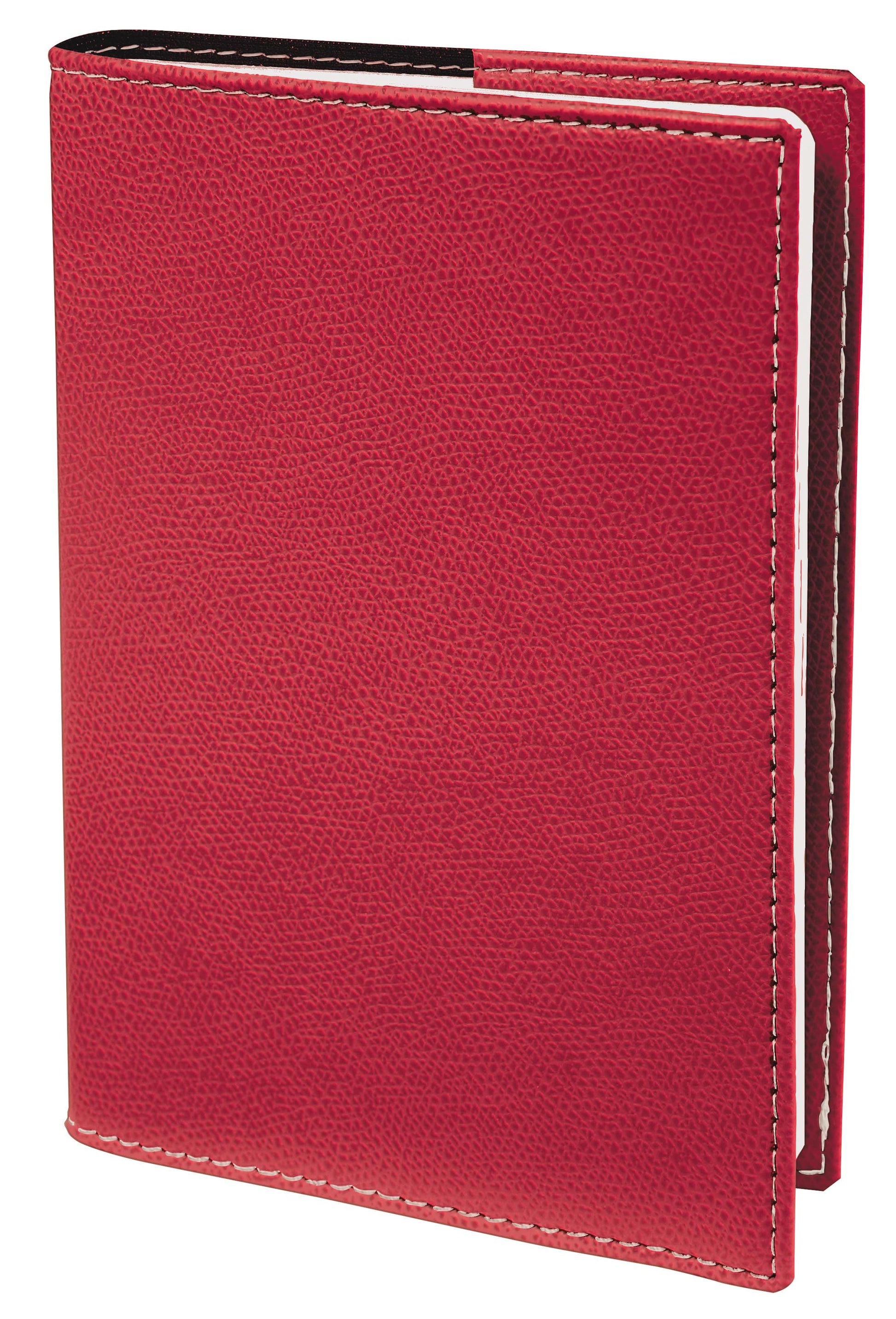Quo-vadis Quo Vadis Club Tour – Wochenagenda 2027, 1 Woche/2 Seiten, 9,8 × 13,2 cm, Rot