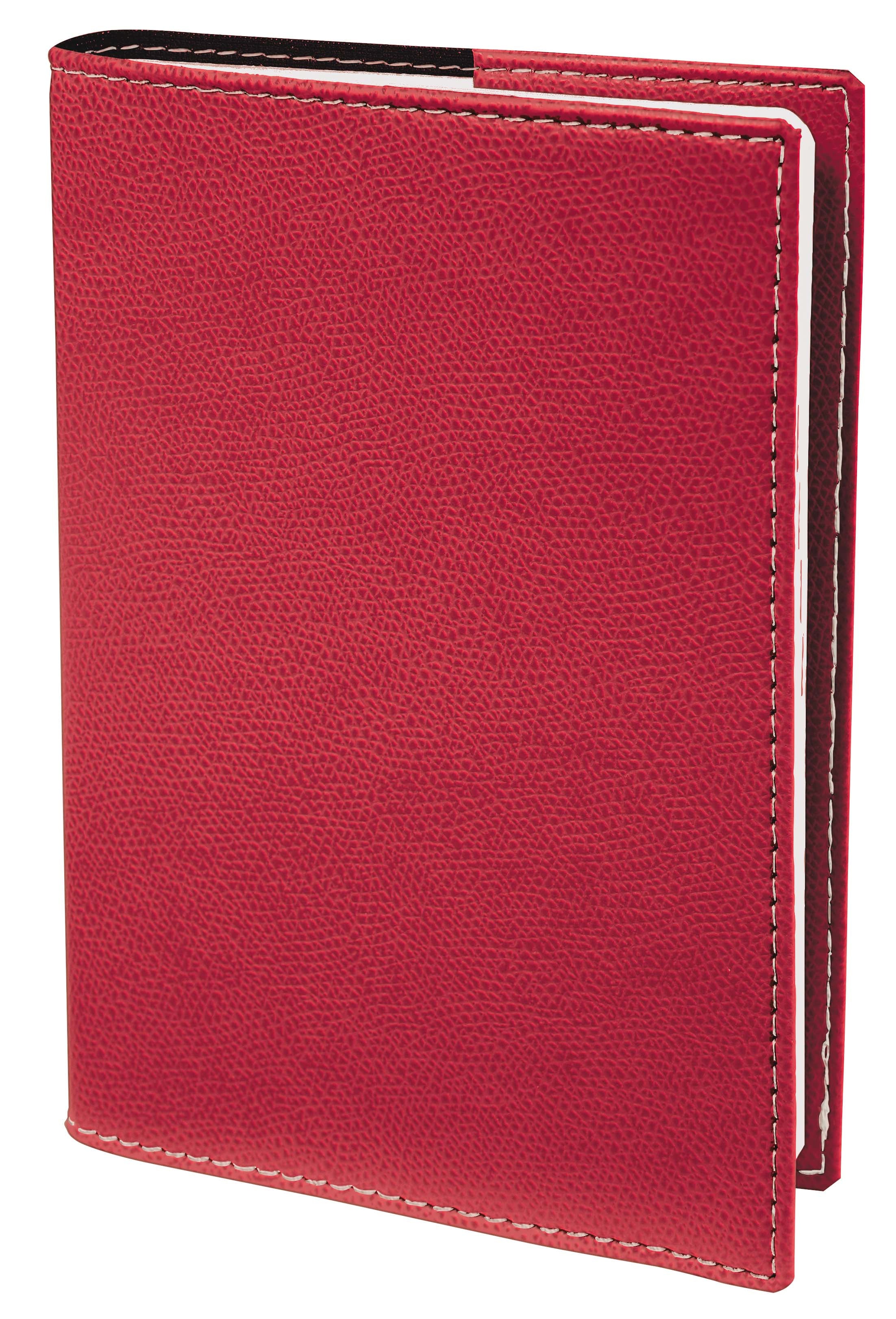 Quo-vadis Quo Vadis Club Ministre – Wochenagenda 2027, 1 Woche/2 Seiten, 16,7 × 24,7 cm, Französisch, Rot