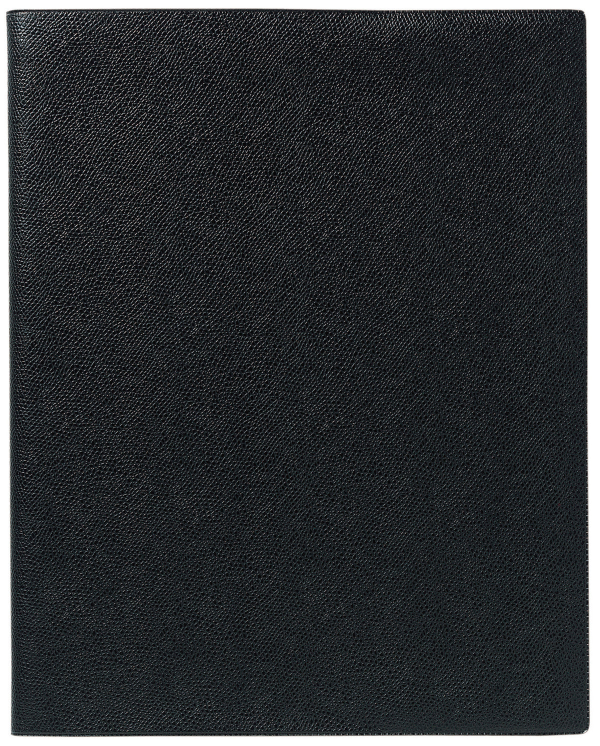 Quo Vadis Impala – Wochenagenda 2027, 1 Woche/2 Seiten, 24 × 30 cm, Spiralbindung, Französisch, Schwarz