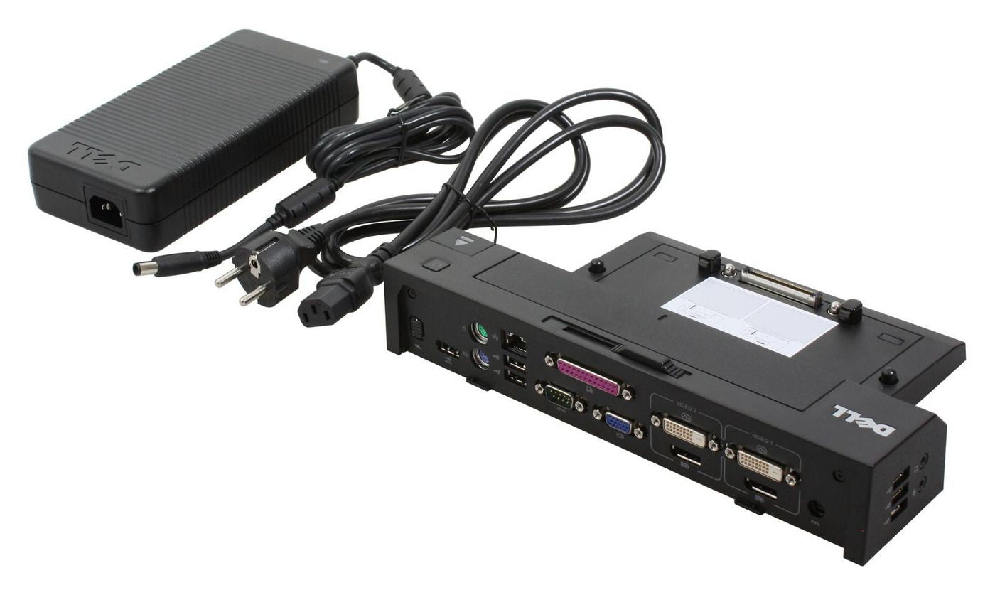DELL 452-11512 Dockingstation – Docking-Connector, 2× DP, 1× VGA, 2× DVI, 5× USB-A, 3,5 mm Audio