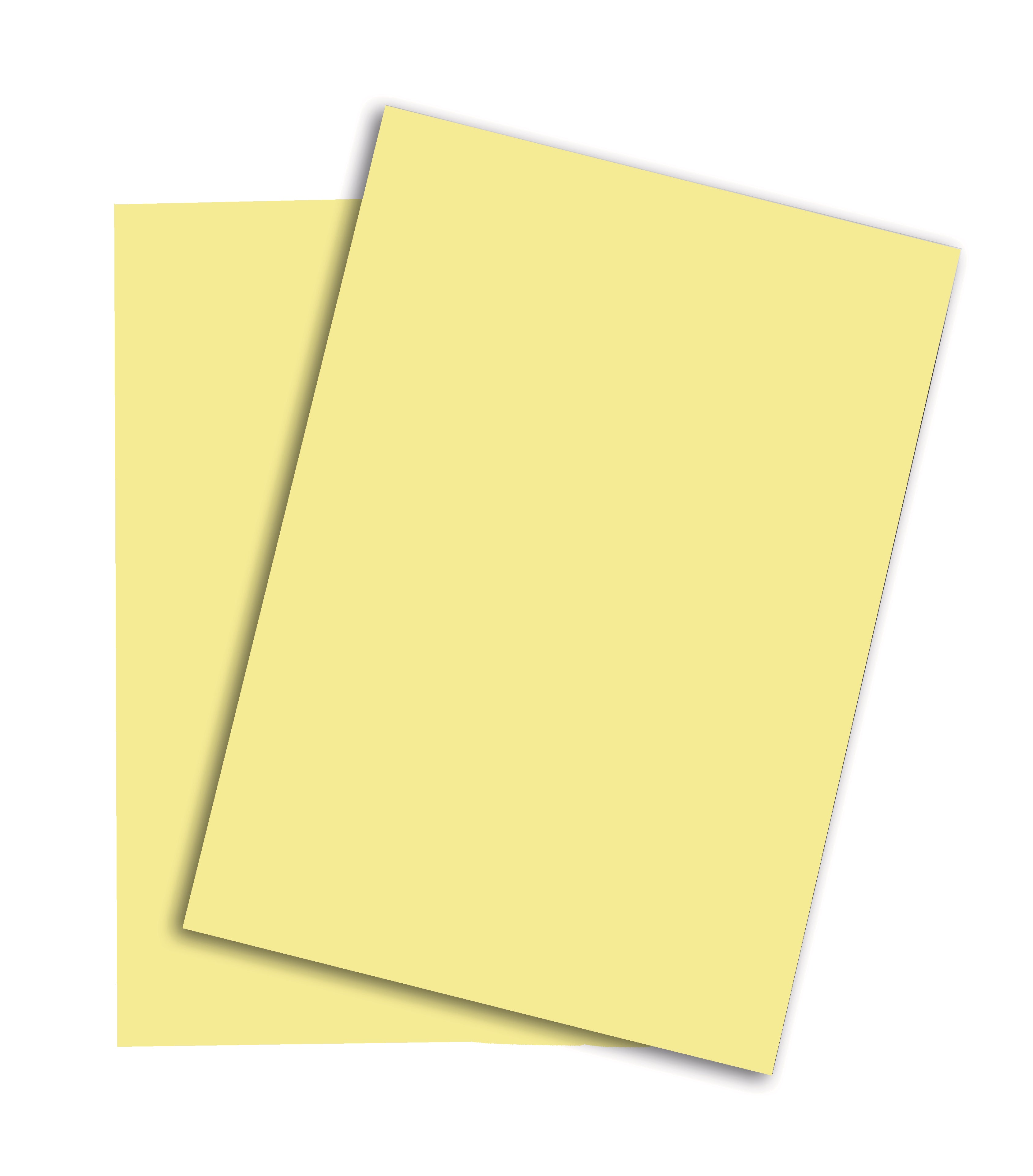 Rainbow Farbiges Kopierpapier Hellgelb – A3, 160 g/m²