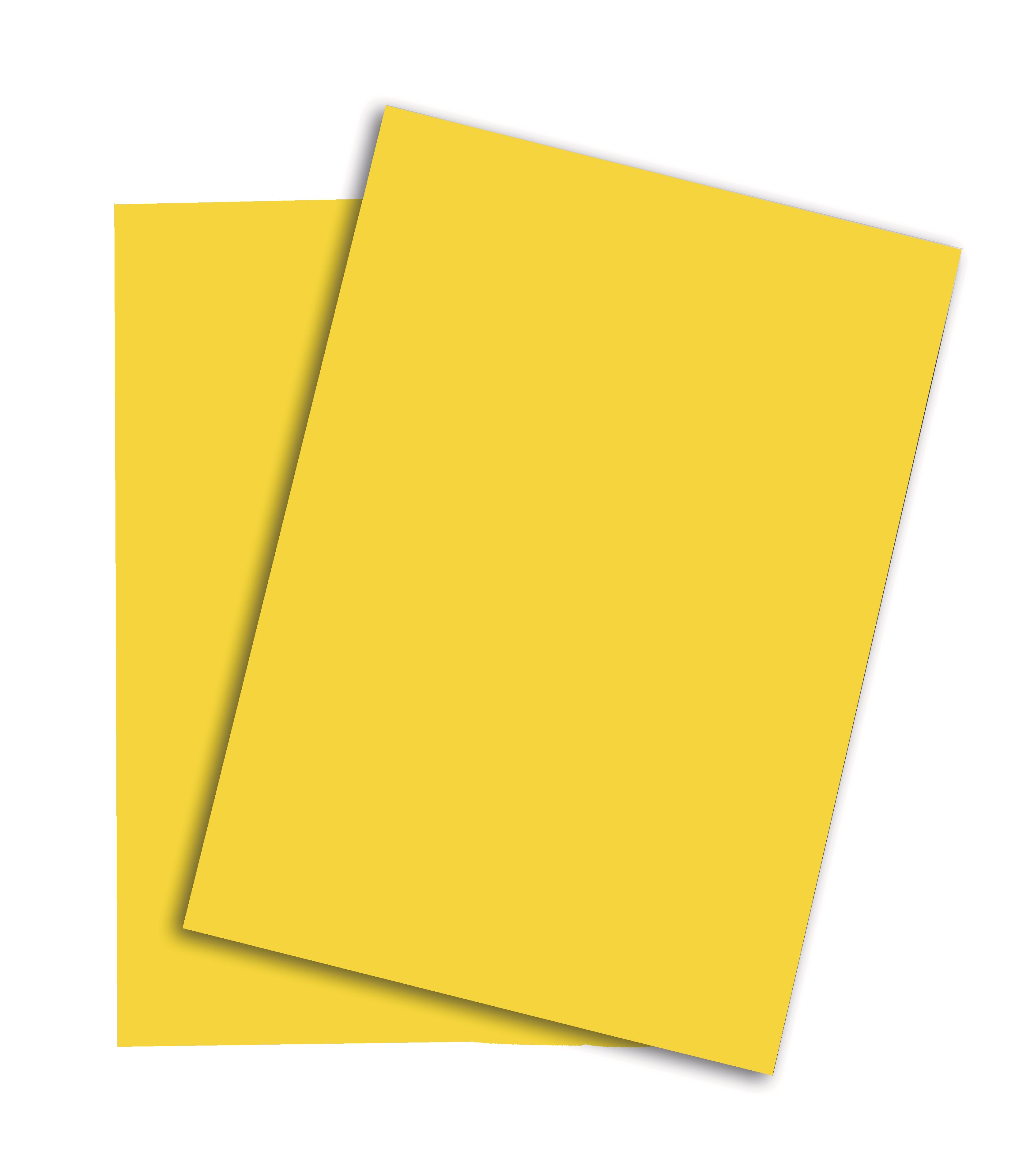 Rainbow Farbiges Kopierpapier Intensivgelb – A3, 160 g/m², 250 Blatt