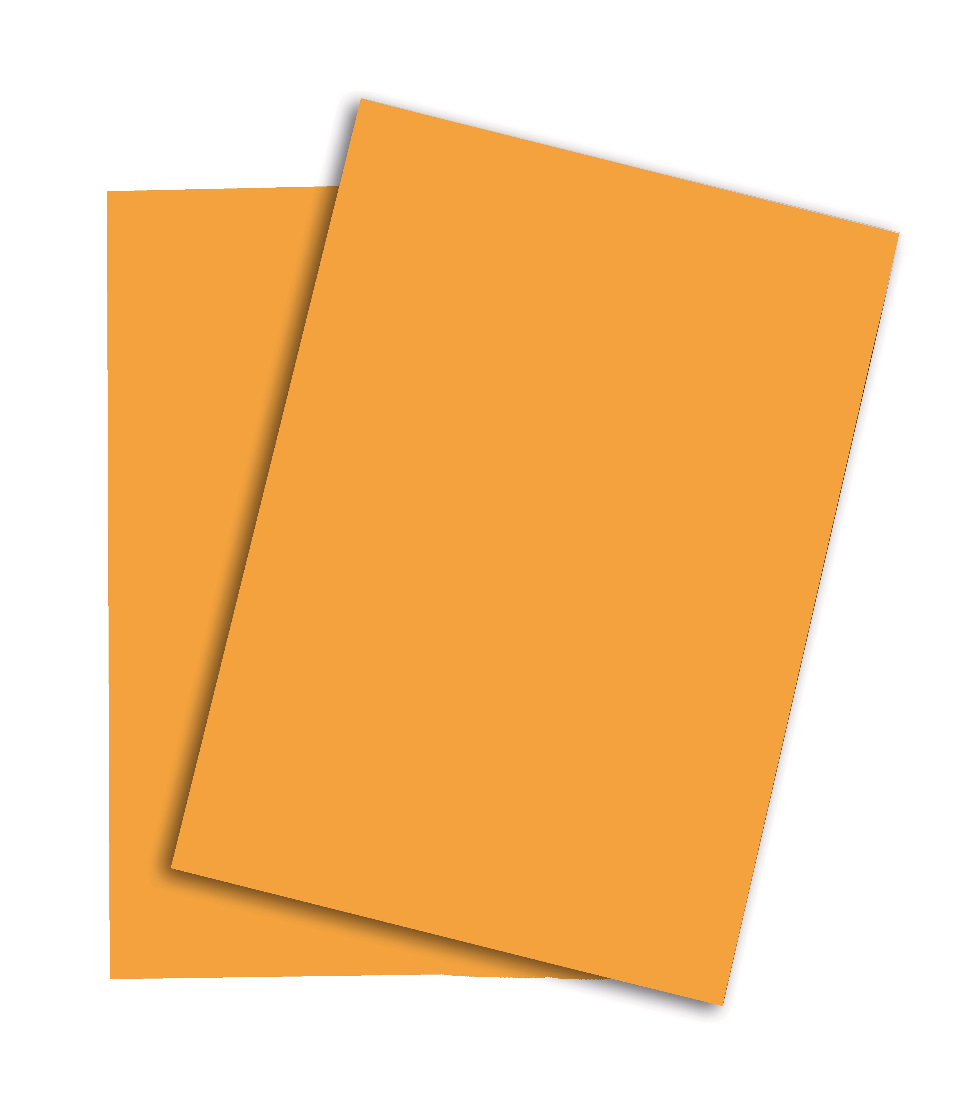 Rainbow Farbiges Kopierpapier Mittelorange – A3, 160 g/m², 250 Blatt