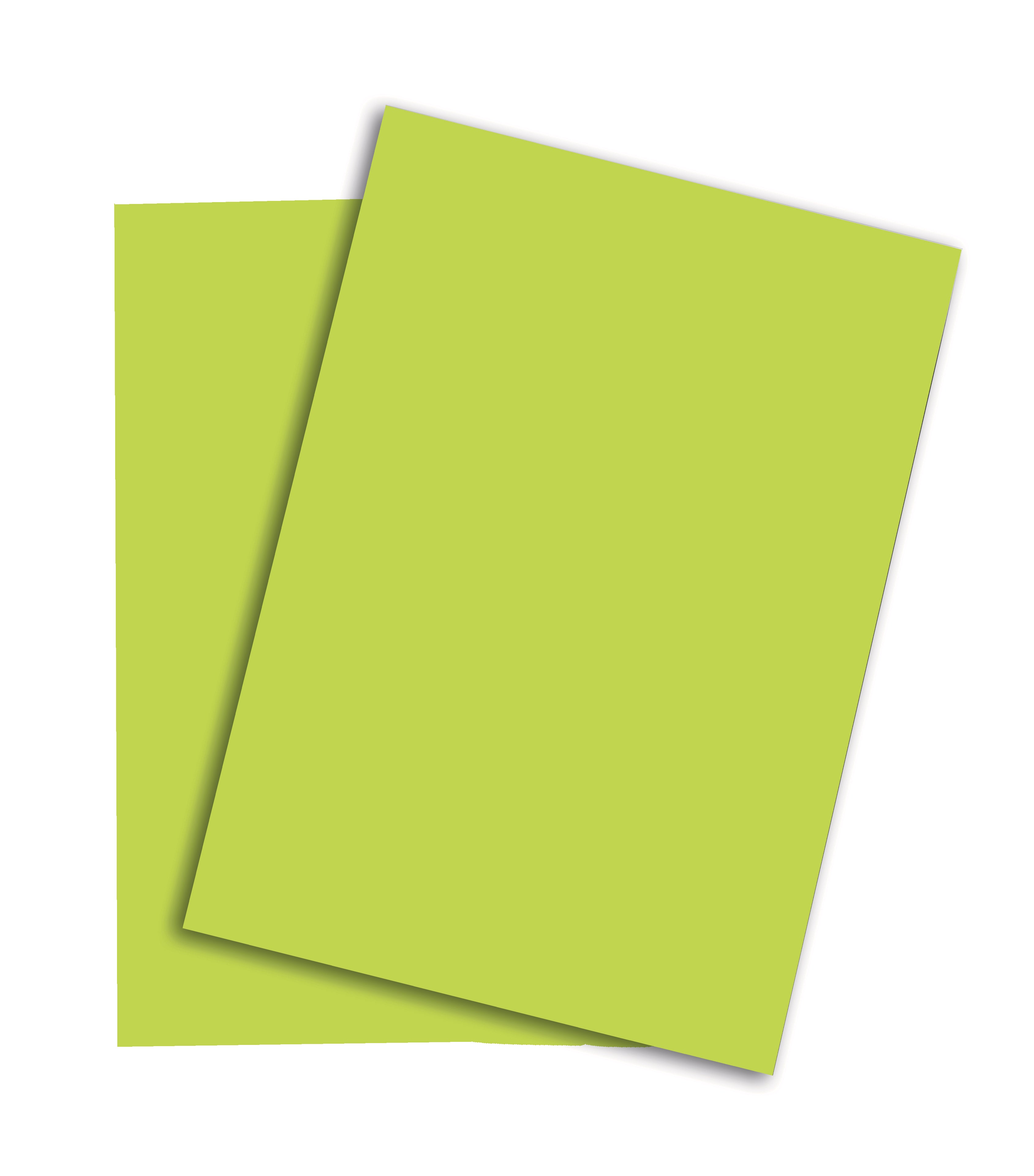 Rainbow Farbiges Kopierpapier Leuchtend Grün – A3, 160 g/m², 250 Blatt