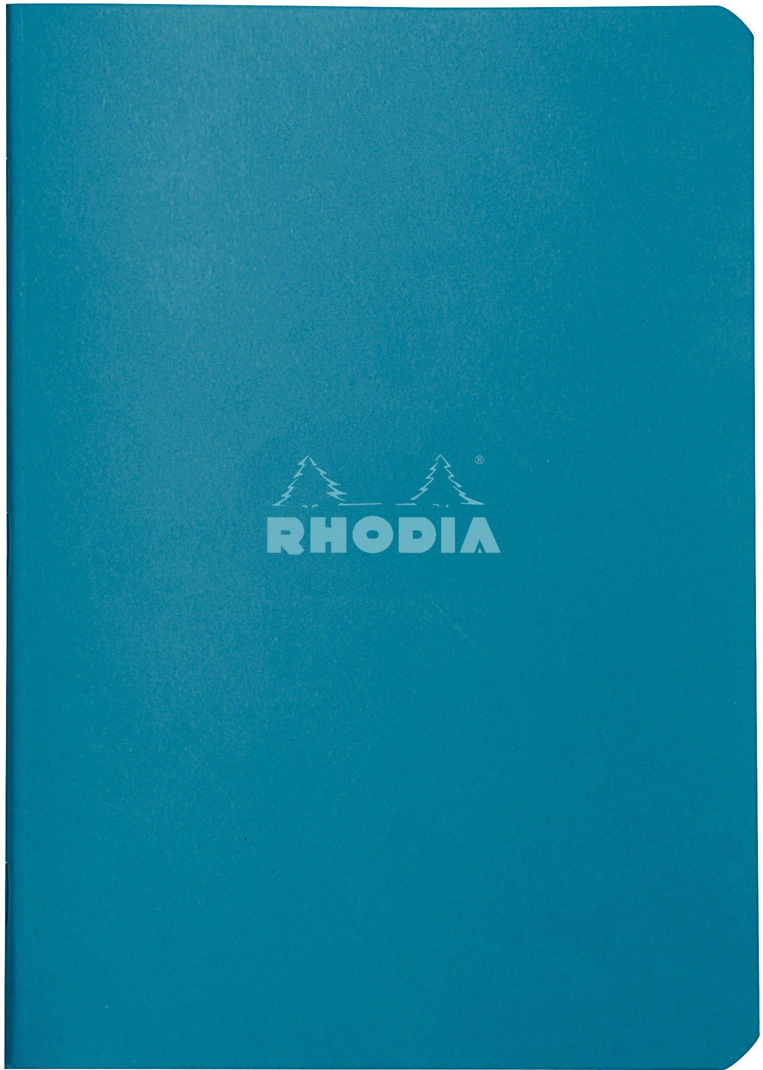 Rhodia Couleurs Notizheft – A5 – kariert – 80 Blatt – 80 g/m² – geheftet, wasserfester Einband, grün, FSC