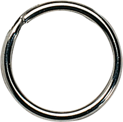 Rieffel switzerland Rieffel Schlüsselring – Stahl, vernickelt, Ø 18 mm