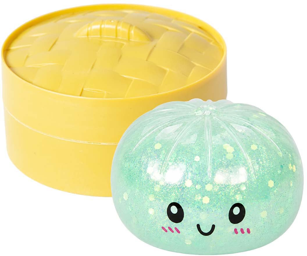 ROOST Fidget-/Stressball Dumpling Mystery – 10 cm – Glitter Edition