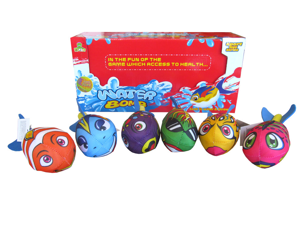 ROOST Wasserbombe Soft Fisch – 16,2 × 7,2 cm – mehrfarbig