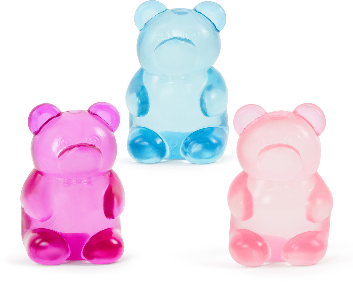 ROOST Fidget/Stressball Gummibär – 9,5 cm – mehrfarbig