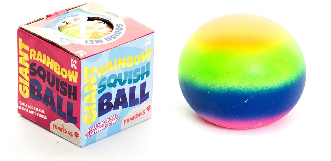 ROOST Fidget/Stressball NV460 Regenbogen – Ø 11,8 cm – mehrfarbig