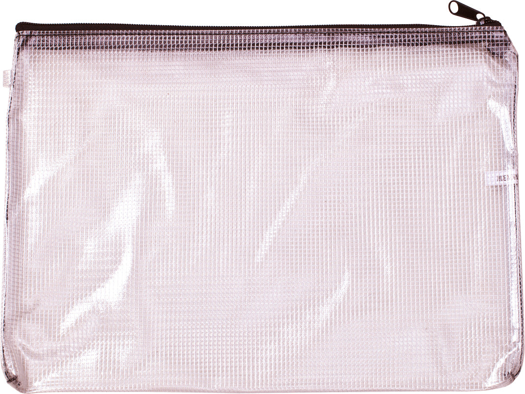 Rumold Reissverschlusstasche 202 × 172 mm, Reissverschluss, Transparent