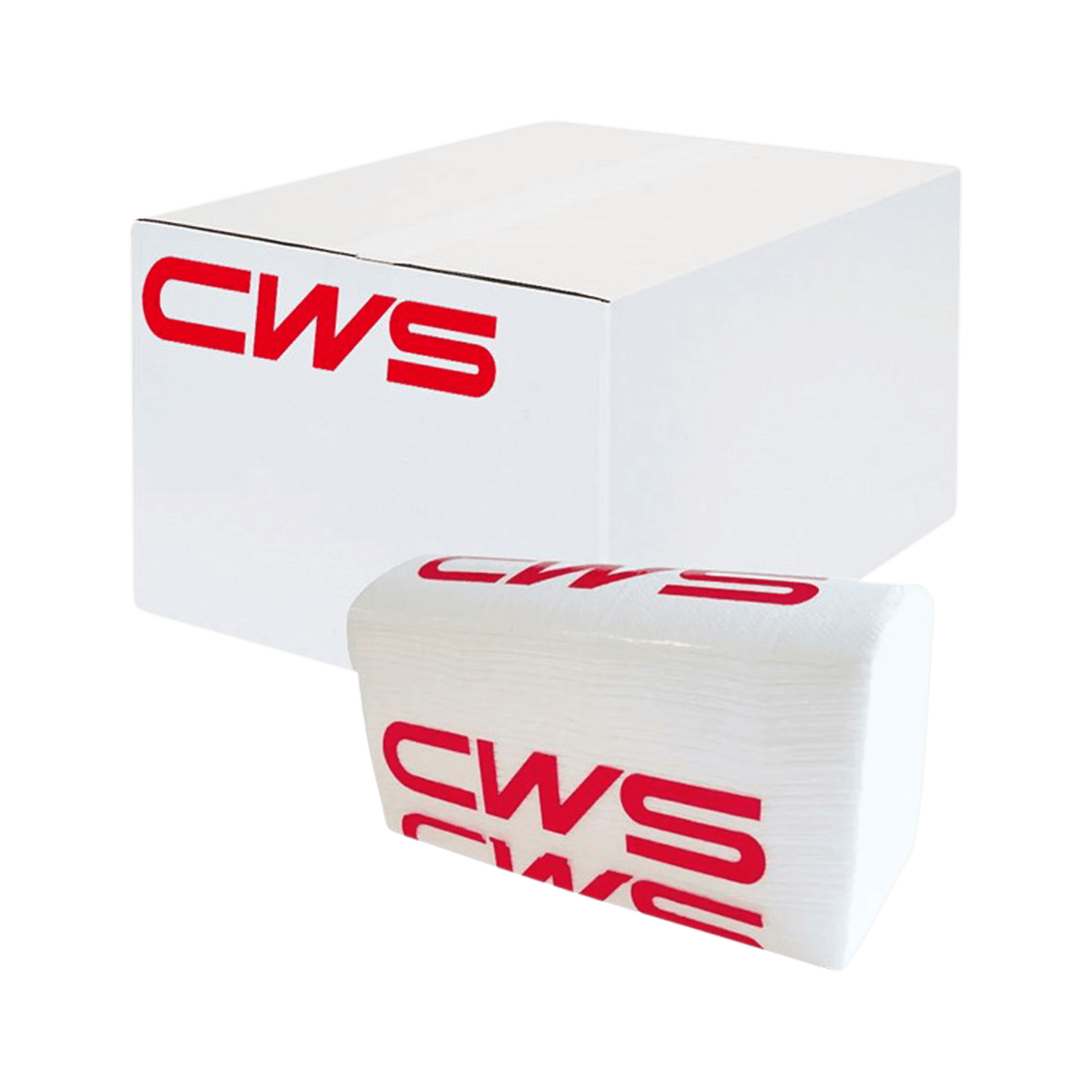 Cws Falthandtücher V-Falz – 2-lagig, hochweiss