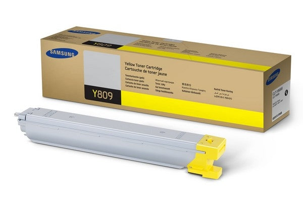 HP Samsung CLT-Y809S Gelber Toner – Original – 15'000 Seiten – für Samsung CLX-9301NA/9251NA/9251ND und andere
