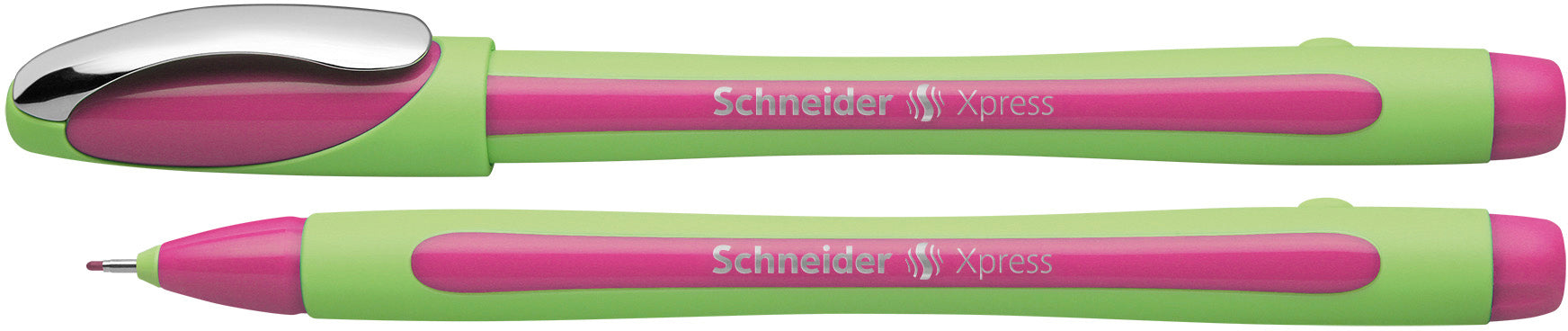 Schneider Schreibgeräte SCHNEIDER Xpress Fineliner – 10 Stk., 0,8 mm, pink, dokumentenecht