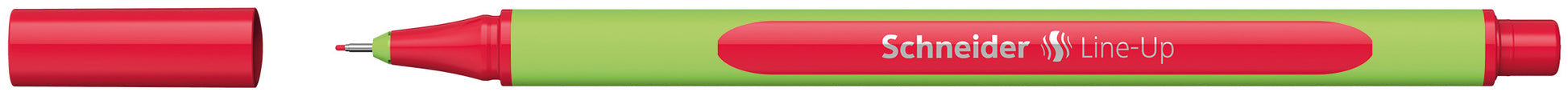 Schneider Schreibgeräte SCHNEIDER Line-Up Fineliner – 0,4 mm, rot, Cap-Off