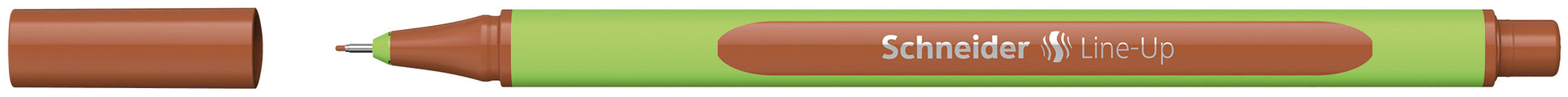 Schneider Schreibgeräte Line-Up Fineliner – 10 Stk., 0,4 mm, braun