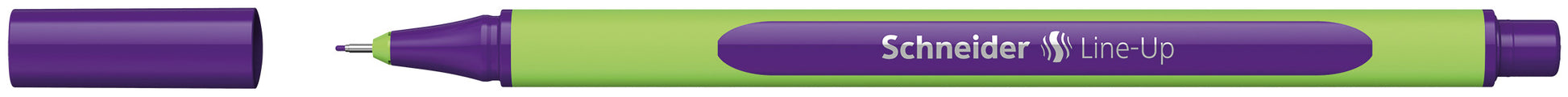 Schneider Schreibgeräte SCHNEIDER Line-Up Fineliner – 0,4 mm, violett, Cap-Off